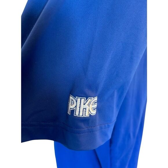 NWOT Peter Millar Summer Comfort PIKE Golf POLO Shirt Embroidered Blue XXL - Picture 3 of 6
